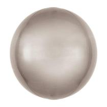 Balão Bolha Metal Prata 18" / 45 cm - Cromus
