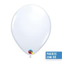 Balão Branco 16 Pol Pc 50un Qualatex 43904