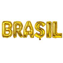 Balão Brasil Decorativo Metalizado Balão Brasil Decorativo Metalizado