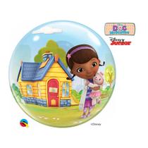 Balão bubble doutora brinquedo da disney 22 polegadas qualatex 65575