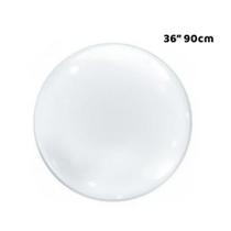 Balão Bubble Transparente - 36" 90cm - 1 unidade - Bobo Balloon
