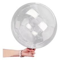 Balao bubble transparente 60cm c/01un Balao bubble transparente 60cm c/01un