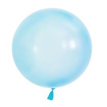 Balão Bubble Transparente Azul 24" 60cm