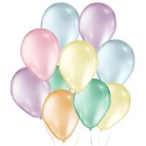 Balão Candy Color Sortido nº9 23cm - 50 Unidades - Happy Day