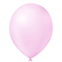 Balão Candy Pastel Matte Rosa nº9 23cm - 25 Unidades - Balões Joy