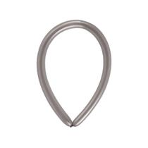 Balão Canudo Cromado Prata - 2 x 60 polegadas - 50 Unidades Balão Canudo Cromado Prata - 2 x 60 polegadas - 50 Unidades