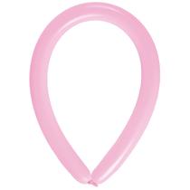 Balão Canudo Rosa - 2 x 60 polegadas - 50 Unidades Balão Canudo Rosa - 2 x 60 polegadas - 50 Unidades