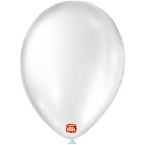 Balão Cintilante N.090 Branco - Pacote com 25 Unidades Balão Cintilante N.090 Branco - Pacote com 25 Unidades
