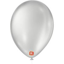 Balão Cintilante Nº 90 Prata Pacote com 25 São Roque Balão Cintilante Nº 90 Prata Pacote com 25 São Roque