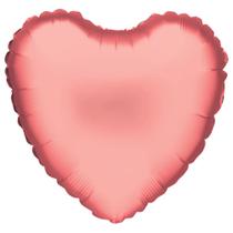 Balão Coração Metalizado 24 Polegadas Unidade