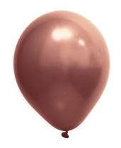 Balão Cromado N9 Rose Gold 25Un Art Latex