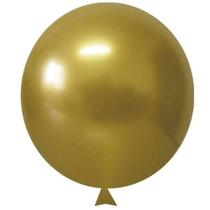 Balão Cromado Ouro - 9 polegadas - 25 Unidades - Art Latex - Art-Latex
