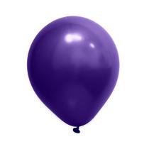 Balão Cromado Roxo - 5 Polegadas - 25 Unidades