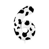 Balão De 40 Polegadas Com Estampa De Vaca, Suprimentos Para Festa De Aniversário Infantil, Decoração