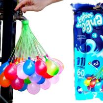 Balão De Água Guerra Bexigas Water Balloons Kit 111 Unidades Brincadeira Crianças Verão - Arcani