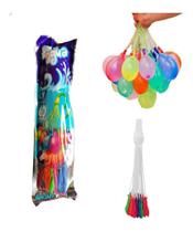 Balão De Água Guerra Bexigas Water Balloons Kit 37 Unidades Brincadeira Crianças Verão - Arcani