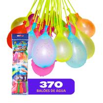 Balão De Água Guerra Bexigas Water Balloons Splash Ball 370un Brincadeira Infantil