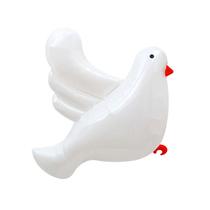 Balão de alumínio em forma de pomba branca em forma de pomba da paz Balão de alumínio em forma de pomba branca em forma de pomba da paz