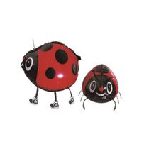Balão de caminhada Abaodam Ladybug, folha de alumínio, 2 unidades