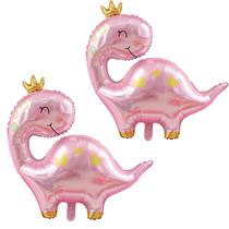 Balão de Dinossauro Rosa SAMOKA (97cm) - Ideal para Festa de Aniversário Balão de Dinossauro Rosa SAMOKA (97cm) - Ideal para Festa de Aniversário