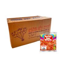 Balão de Festa 6,5" Basic - Vermelho - Caixa com 25 pacotes - 1250 unidades - Atacado São Roque - Rizzo