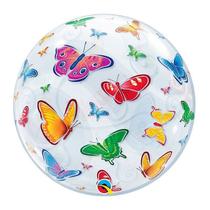 Balão de Festa Bubble 22" 56cm - Borboletas - 01 Unidade - Qualatex - Rizzo Balões Balão de Festa Bubble 22" 56cm - Borboletas - 01 Unidade - Qualatex - Rizzo Balões
