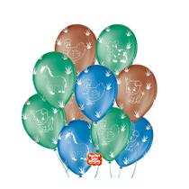 Balão de Festa Decorado Fazendinha - Sortido 9" 23cm - 25 Unidades