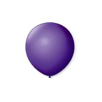 Balão de Festa Latex 5'' 13cm - Roxo Uva - 50 unidades - São Roque