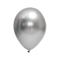 Balão de Festa Látex Chrome - Prata - FestBall - Rizzo Balão de Festa Látex Chrome - Prata - FestBall - Rizzo