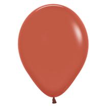 Balão de Festa Latéx Fashion - Terracota (Cor:072) - Sempertex - Rizzo