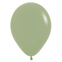 Balão de Festa Latéx Fashion - Verde Eucalipto (Cor:027) - Sempertex - Rizzo