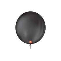 Balão de Festa Látex Liso 9''23cm Redondo - Preto Ebano - 50 unidades - Balões São Roque - Rizzo Balão de Festa Látex Liso 9''23cm Redondo - Preto Ebano - 50 unidades - Balões São Roque - Rizzo