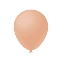 Balão de Festa Látex Liso - Pêssego - Festball - Rizzo