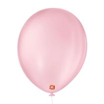Balão de Festa Látex Liso - Rosa Baby - 50 Unidades - Balões São Roque Balão de Festa Látex Liso - Rosa Baby - 50 Unidades - Balões São Roque