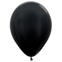 Balão de Festa Latéx Metal - Preto (Cor:580) - Sempertex - Rizzo Balão de Festa Latéx Metal - Preto (Cor:580) - Sempertex - Rizzo