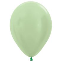 Balão de Festa Latéx Satin - Verde (Cor:430) - Sempertex - Rizzo