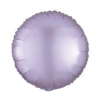 Balão de Festa Metalizado 20" 50cm - Redondo Lilás Pastel - 01 Unidade - Flexmetal - Rizzo Balões