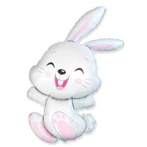 Balão de Festa Metalizado 44'' 111cm - Bunny Pink - 1 unidade - Rizzo Balão de Festa Metalizado 44'' 111cm - Bunny Pink - 1 unidade - Rizzo