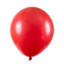 Balão de Festa Metalizado Vermelho nº7 18cm - 50 Unidades