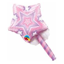 Balão de Festa Microfoil 14" 35cm - Varinha Mágica Rosa - 1 unidade - Qualatex Outlet - Rizzo Balão de Festa Microfoil 14" 35cm - Varinha Mágica Rosa - 1 unidade - Qualatex Outlet - Rizzo