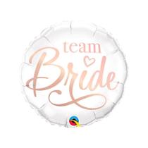 Balão de Festa Microfoil 18" 46cm - Team Bride Branco - 1 unidade - Qualatex - Rizzo Balão de Festa Microfoil 18" 46cm - Team Bride Branco - 1 unidade - Qualatex - Rizzo
