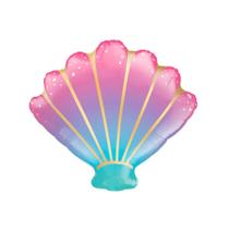 Balão de Festa Microfoil 21" 53cm - Concha - 1 unidade - Qualatex - Rizzo Balão de Festa Microfoil 21" 53cm - Concha - 1 unidade - Qualatex - Rizzo