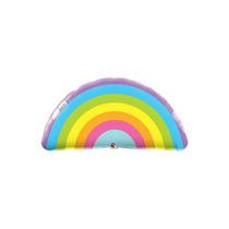 Balão de Festa Microfoil 36" 90cm - Arco-íris Radiante - 01 Unidade - Qualatex - Rizzo Balões