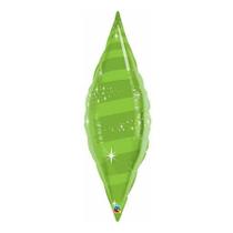 Balão de Festa Microfoil 38" 95cm - Taper Espiral Verde Lima - 1 unidade - Qualatex Outlet - Rizzo Balão de Festa Microfoil 38" 95cm - Taper Espiral Verde Lima - 1 unidade - Qualatex Outlet - Rizzo