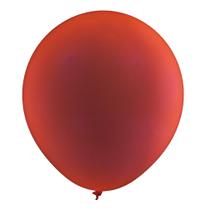 Balão de Festa Neon Laranja nº 9 23cm - 25 Unidades