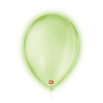 Balão de Festa Neon - Verde - 5" 12cm - 25 unidades - Balões São Roque