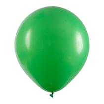 Balão de Festa Profissional Verde Folha nº9 23cm - 50 Un