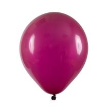 Balão de Festa Profissional Vinho nº7 18cm - 50 Un