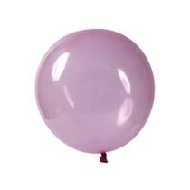 Balão De Festa Redondo Cristal - Rosa - 9" 23cm - 50 unidades - Art Latex