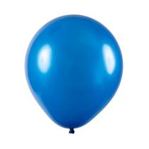 Balão De Festa Redondo Liso - Azul - 12" 30cm - 24 unidades - Art Latex